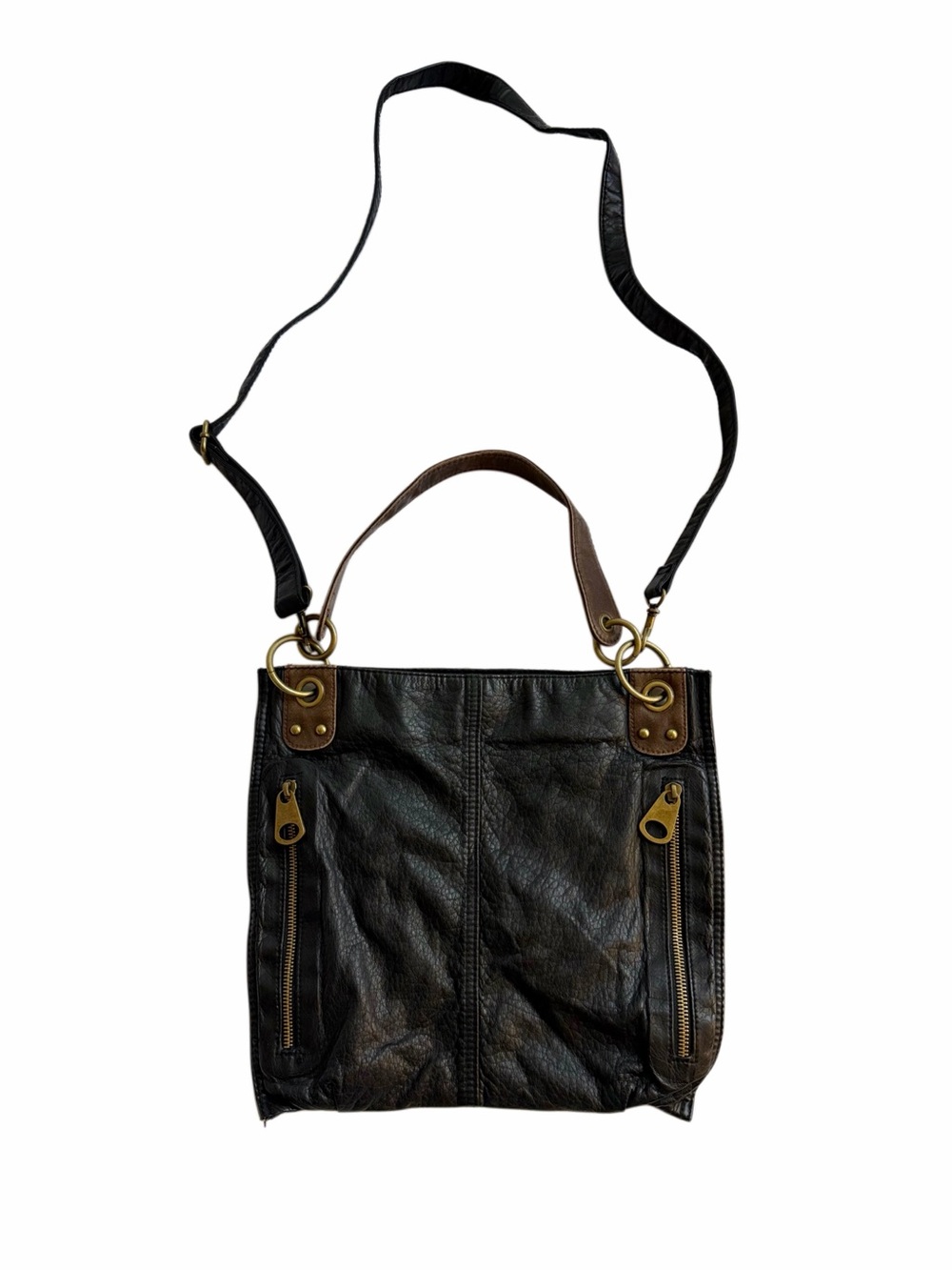 2009 Maurices Slouchy Convertible Shoulder and Crossbody Bag